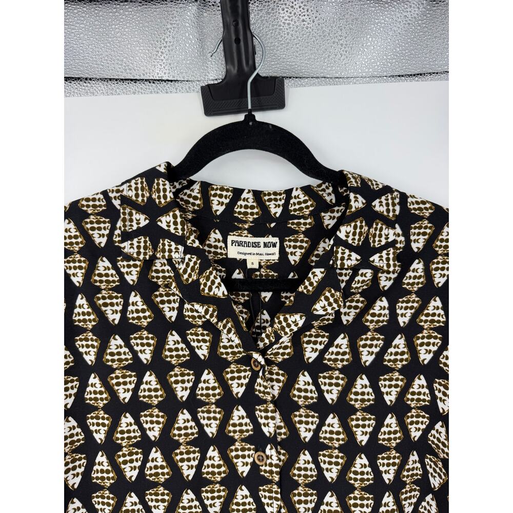 Paradise Now Womens Hawaiian Dress Waiehu Size S
Black Seashells Pockets Beach - Picture 6 of 13